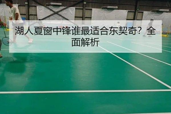 湖人夏窗中锋谁最适合东契奇？全面解析